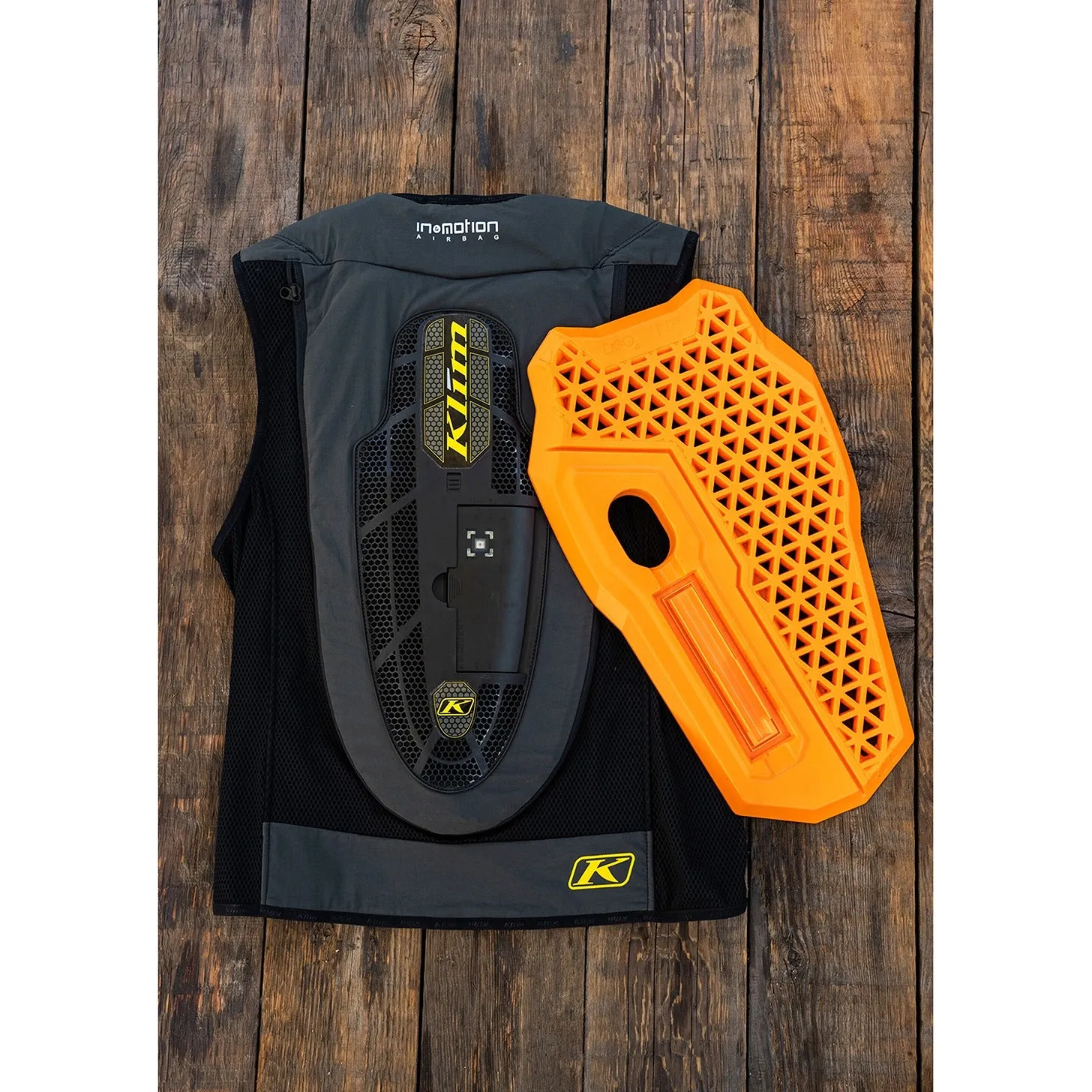 KLIM Airbag Vest Compatible D3O Level 2 Back Protector