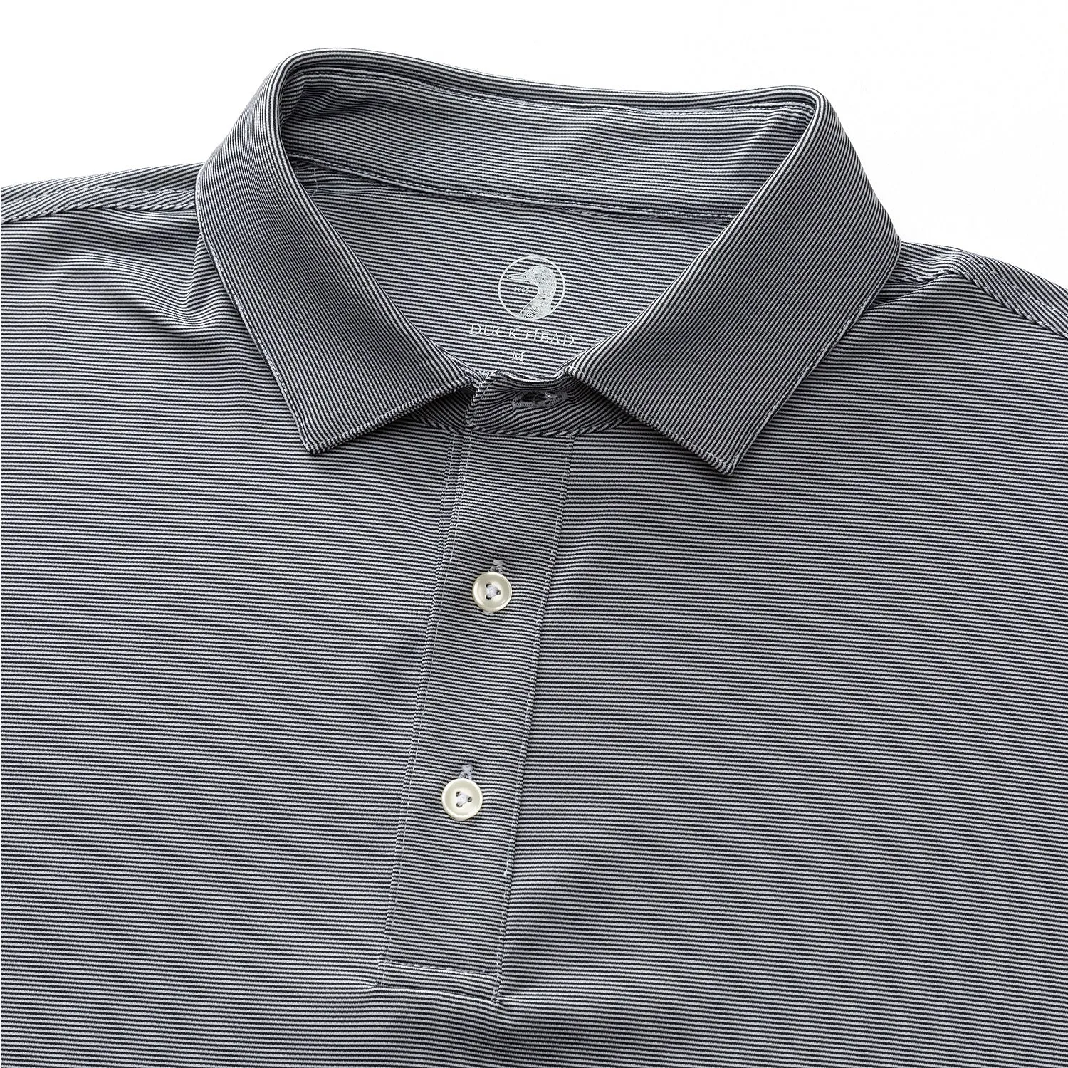Long Drive Stripe Performance Polo