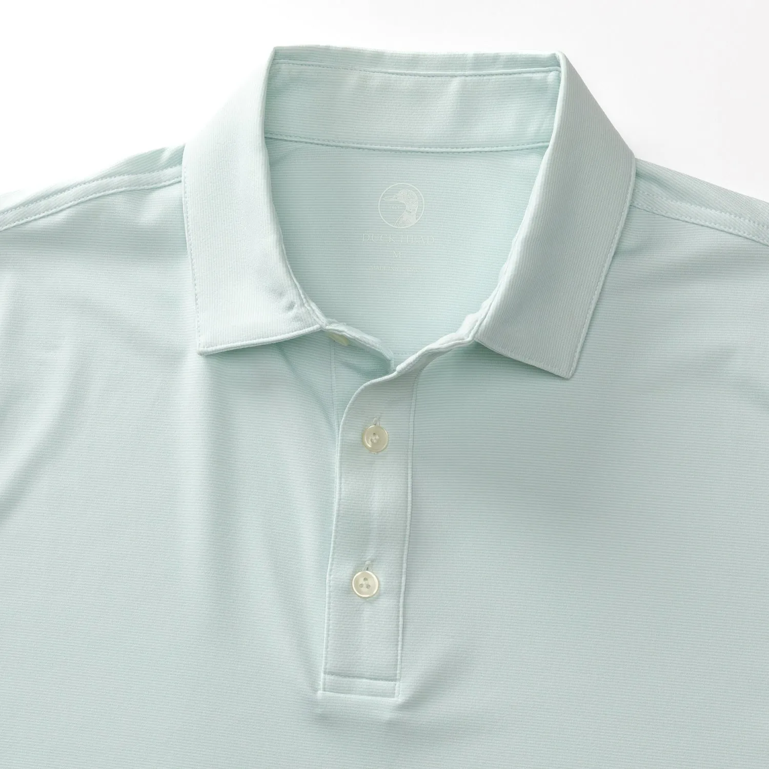 Long Drive Stripe Performance Polo