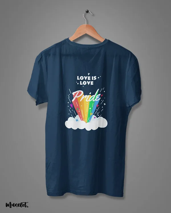 Love is love printed t shirts