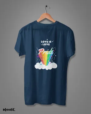 Love is love printed t shirts