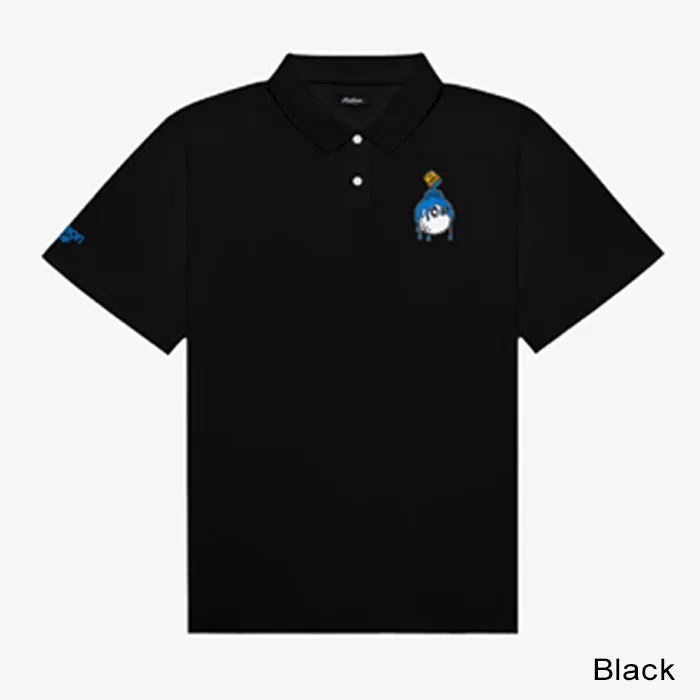 Malbon Swing Oil Performance Pique Polo