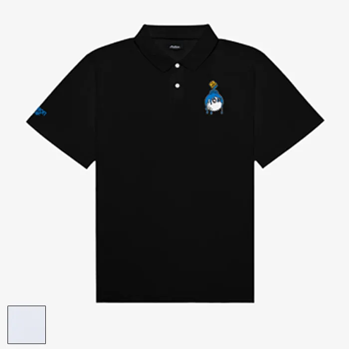 Malbon Swing Oil Performance Pique Polo