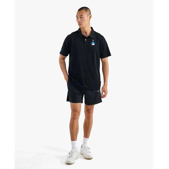 Malbon Swing Oil Performance Pique Polo