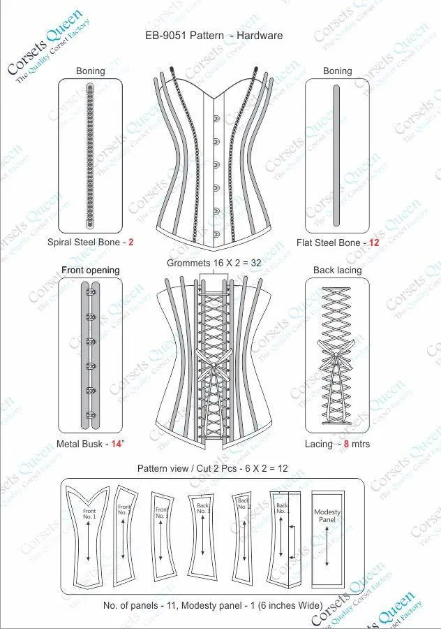 Manasvi Longline Overbust Corset