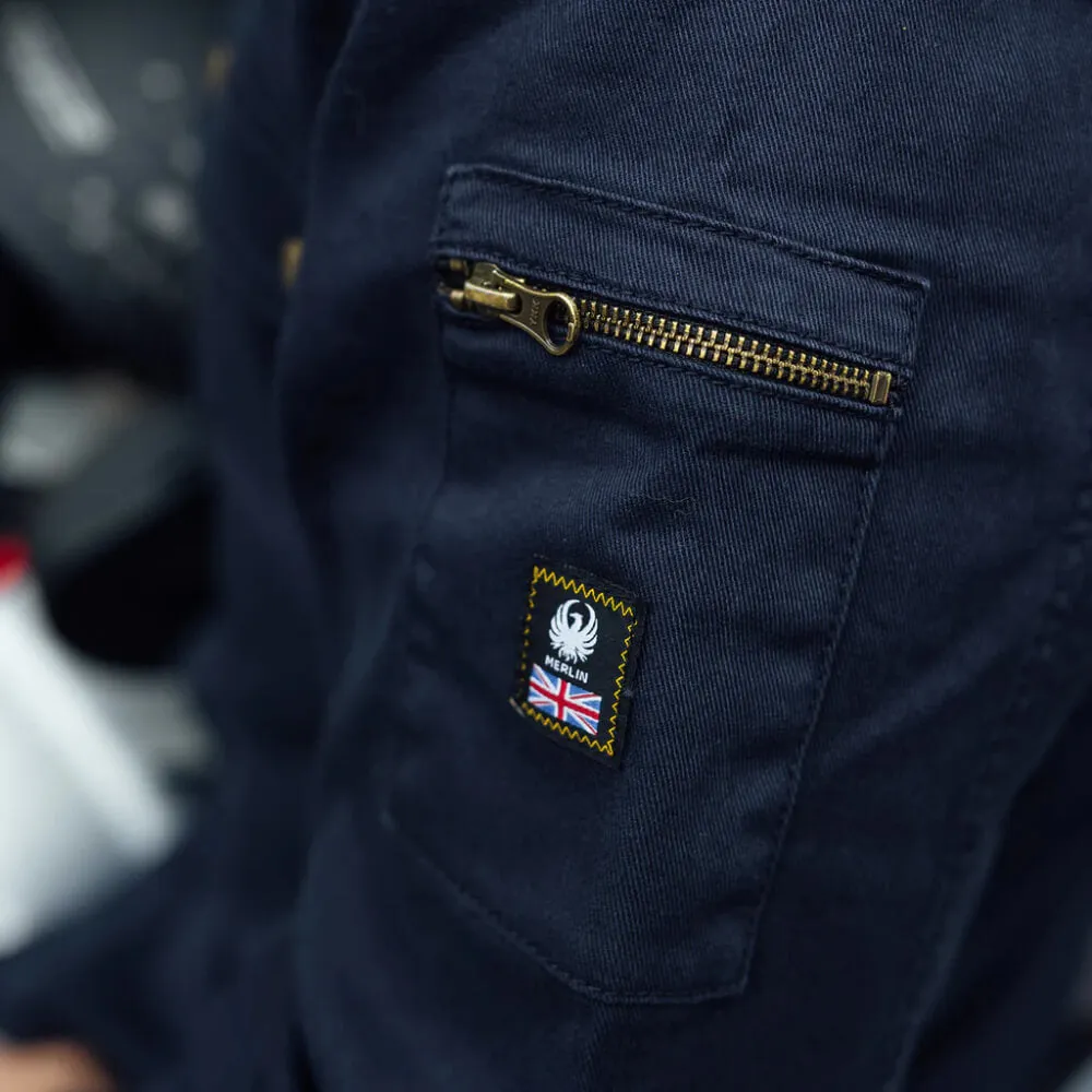 Merlin Brody Riding Shirt Navy
