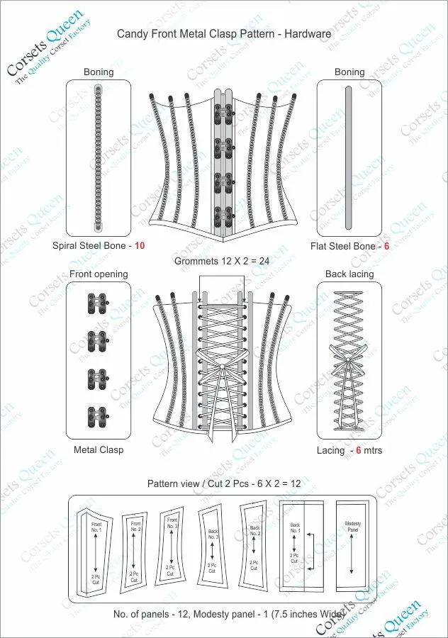 Miller Steampunk Corset