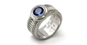 Misti - promise ring engagement ring, AAA Tanzanite