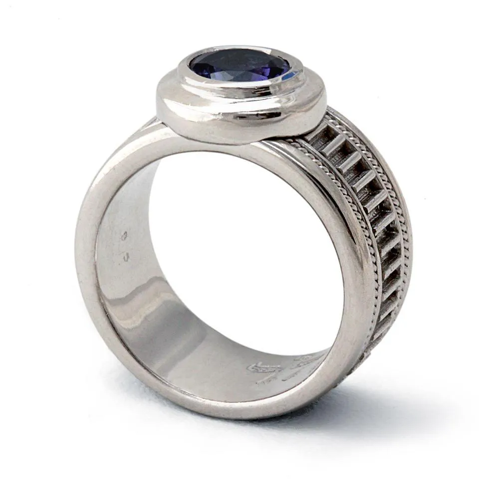 Misti - promise ring engagement ring, AAA Tanzanite