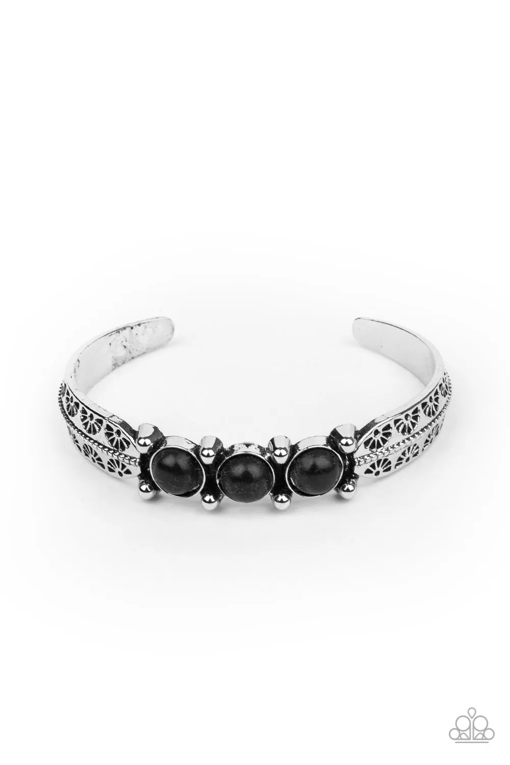 Mojave Glyphs - Black Bracelet