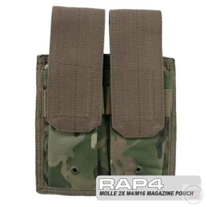 MOLLE M4/M16 Magazine Pouch (Eight Color Desert Camo)