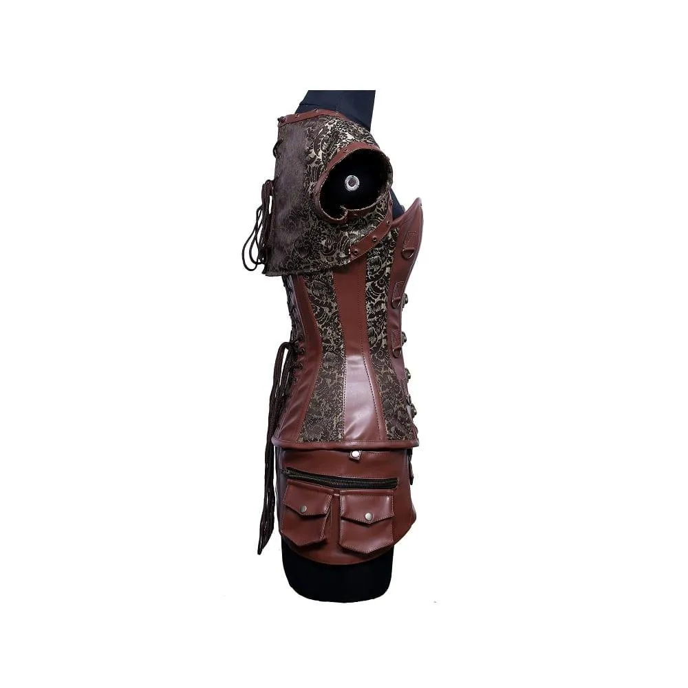 Monica Steampunk Overbust Corset