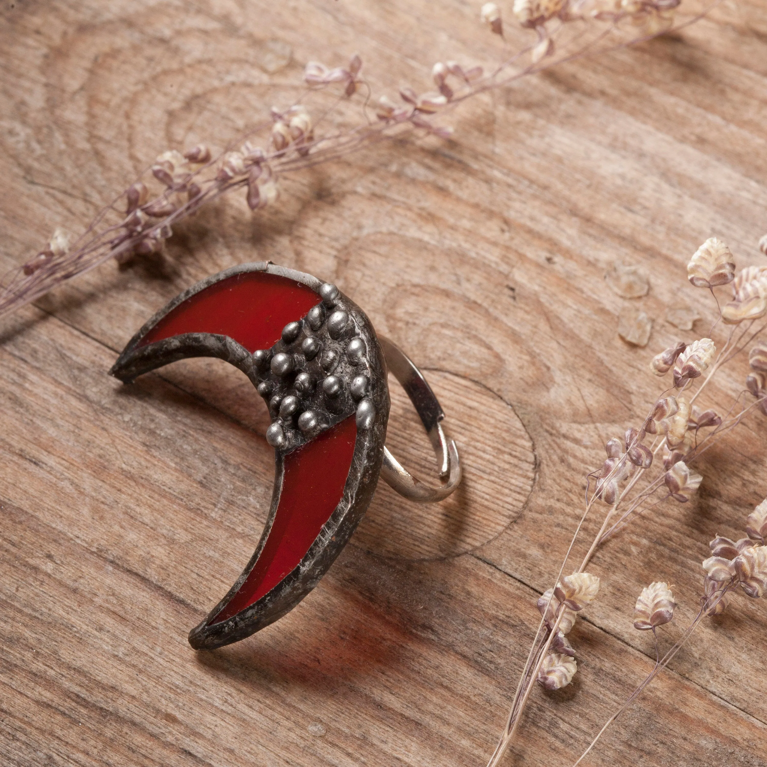 Moon Phase - wiccan ring