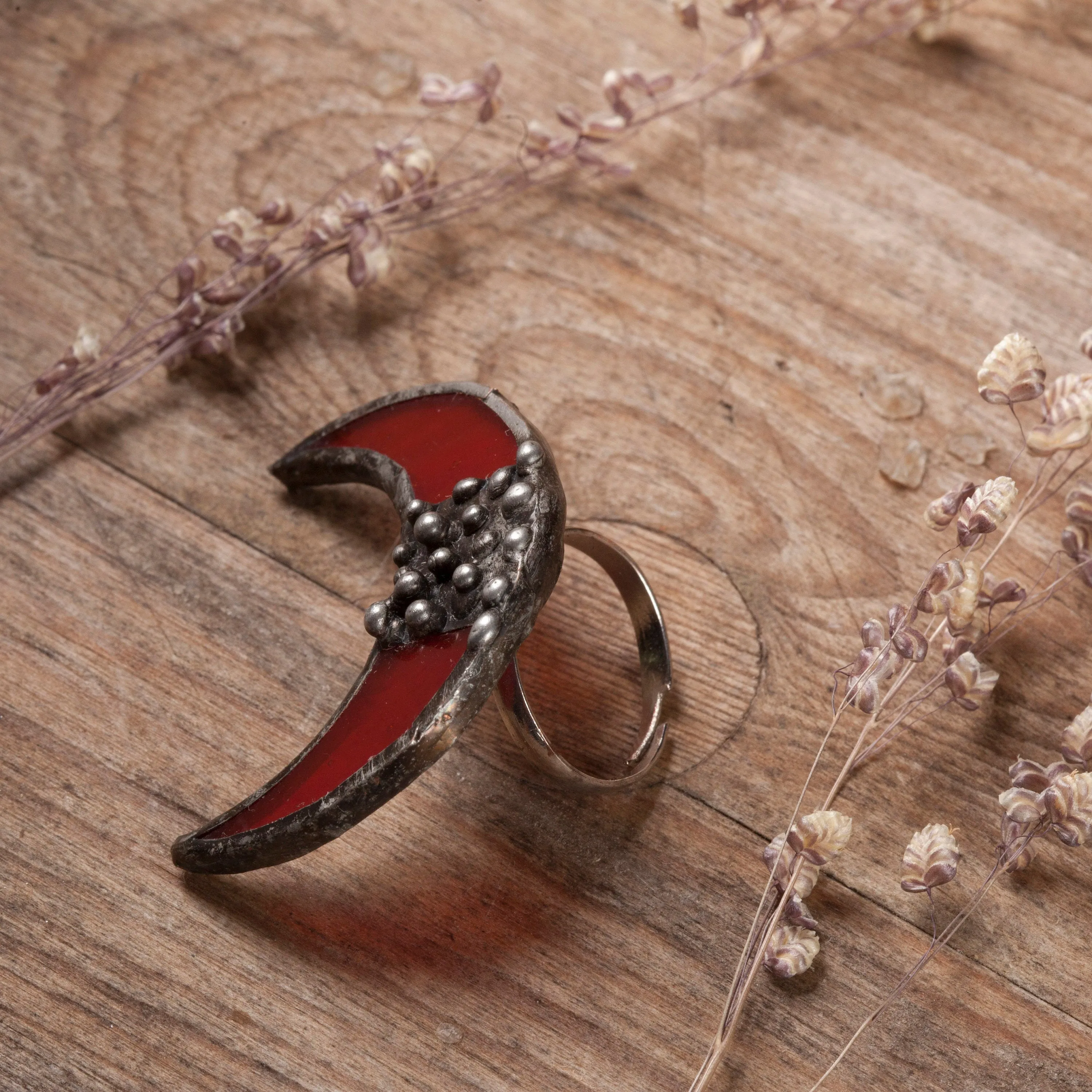 Moon Phase - wiccan ring