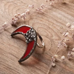Moon Phase - wiccan ring