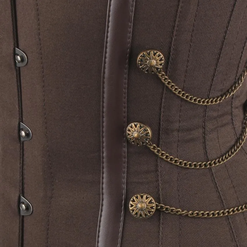 Noriko Steampunk Cotton Undebust Corset