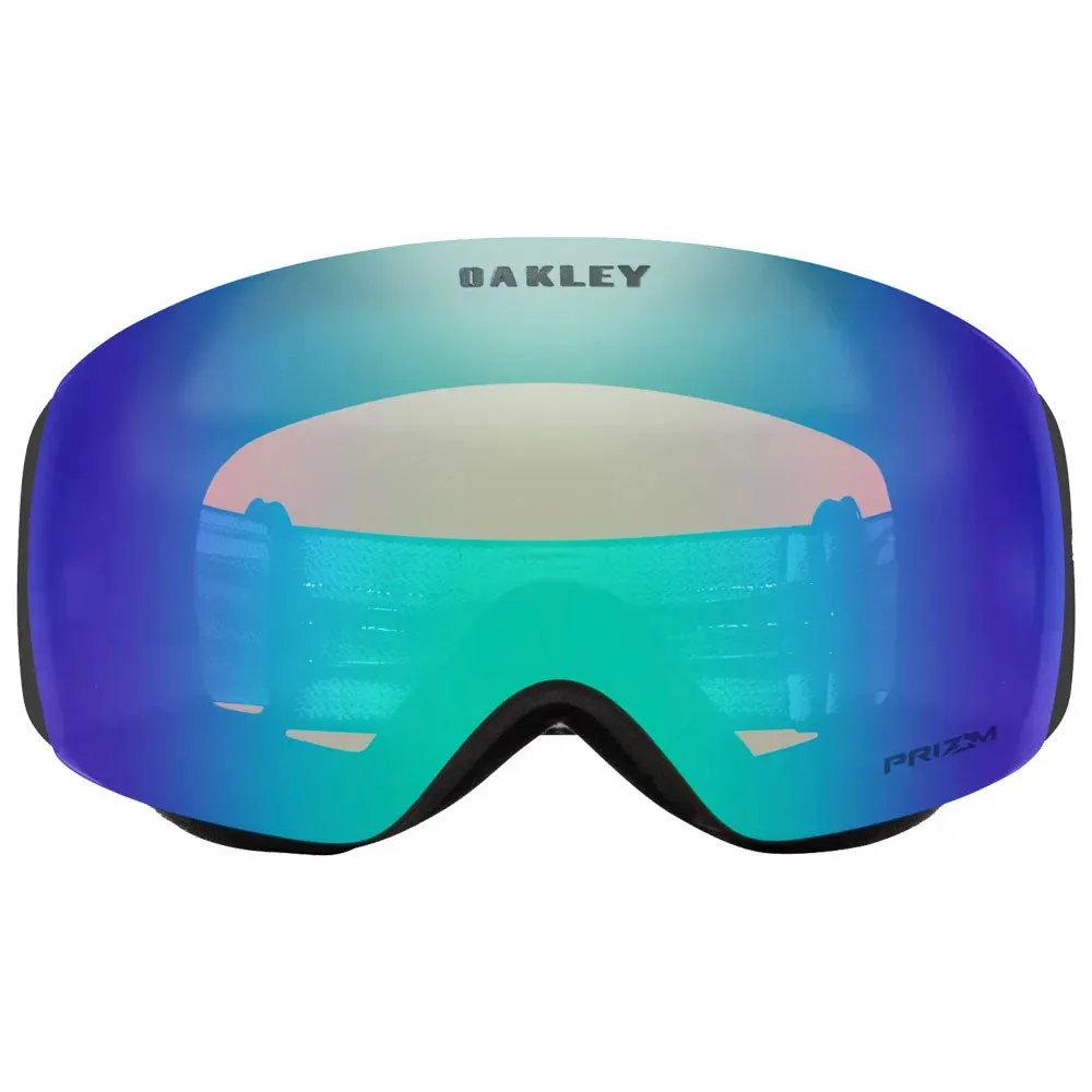 Oakley Flight Deck M Matte Black Prizm Argon Lens Snow Goggle