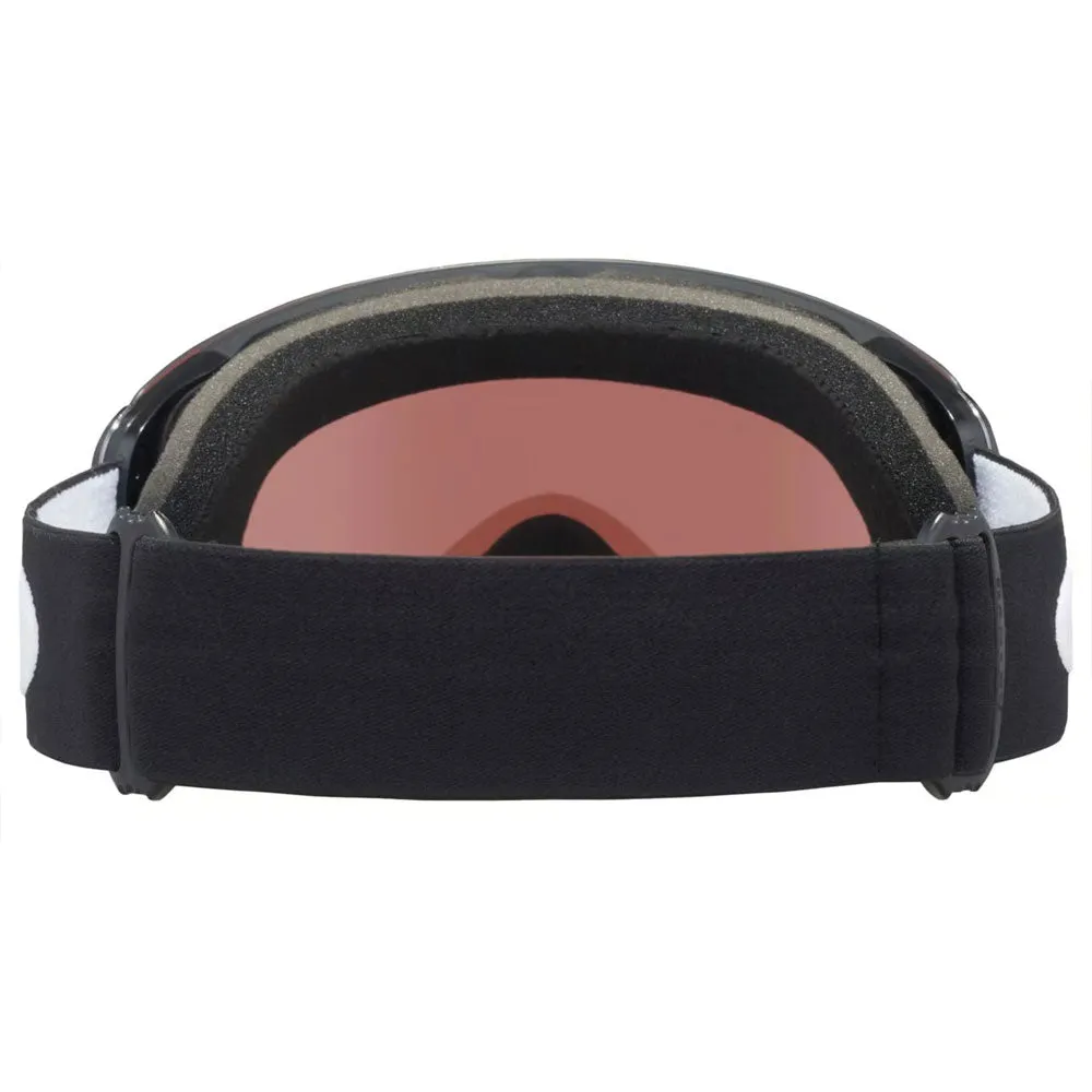 Oakley Flight Deck M Matte Black Prizm Rose Gold Lens Snow Goggle