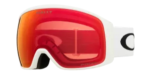 OAKLEY Flight Tracker XL goggles - Matte White w/ Torch Iridium