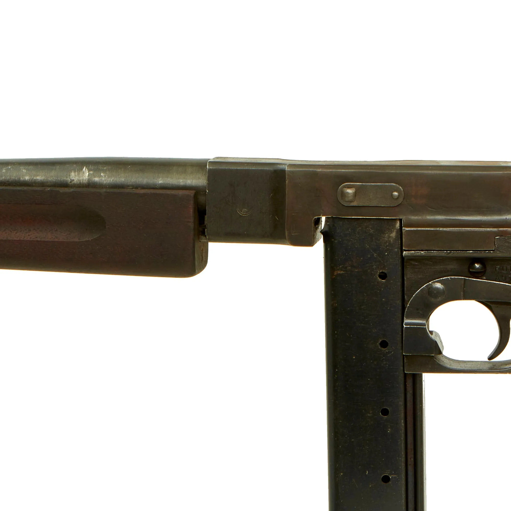 Original U.S. WWII Thompson M1 Display Submachine Gun by Auto Ordnance Serial NO. 326299 - Original WWII Parts