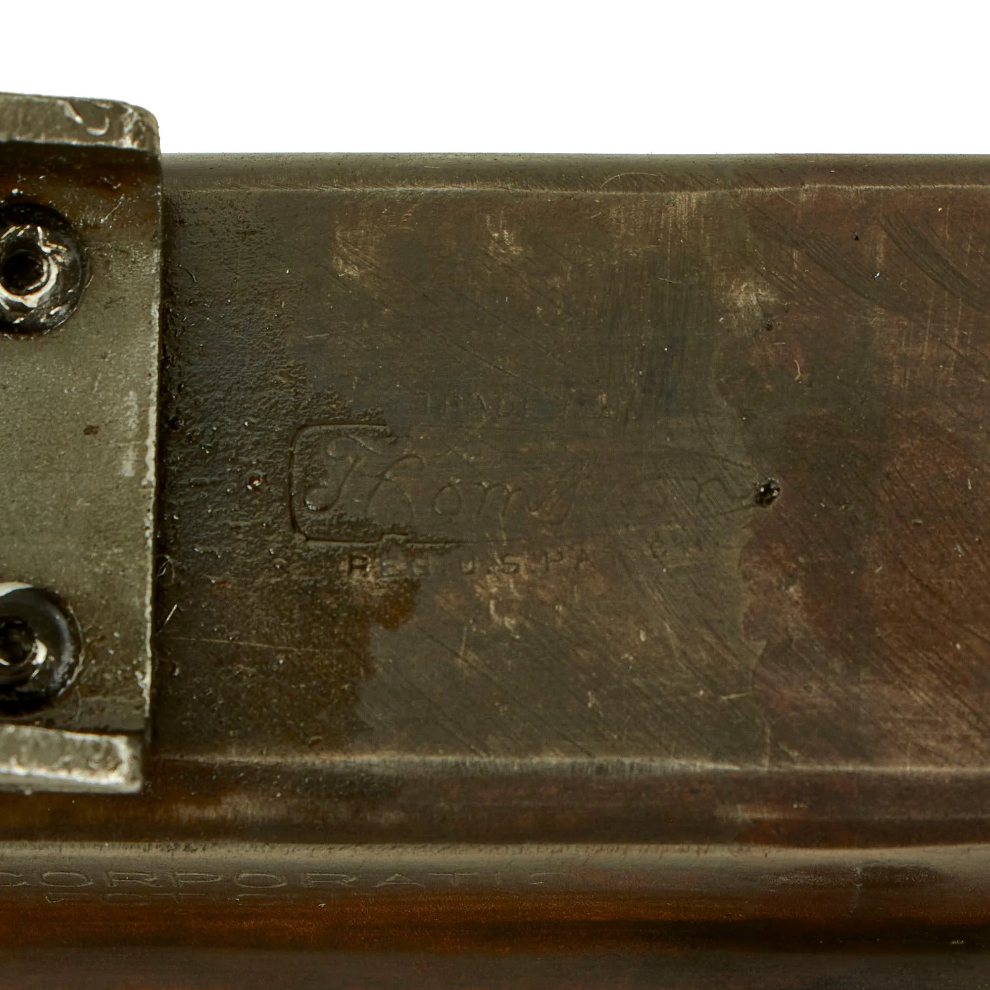 Original U.S. WWII Thompson M1 Display Submachine Gun by Auto Ordnance Serial NO. 326299 - Original WWII Parts