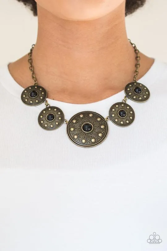 Paparazzi - Hey, SOL Sister - Black Necklace