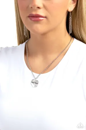 Paparazzi Man's Best Friend - Silver Necklace