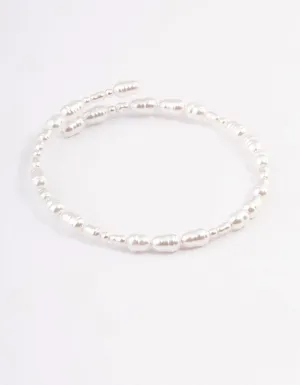 Pearl Wrap Arm Cuff