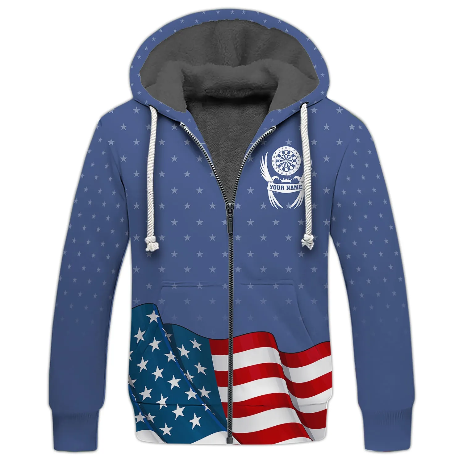 Personalized Name Darts USA 3D Printed Shirts