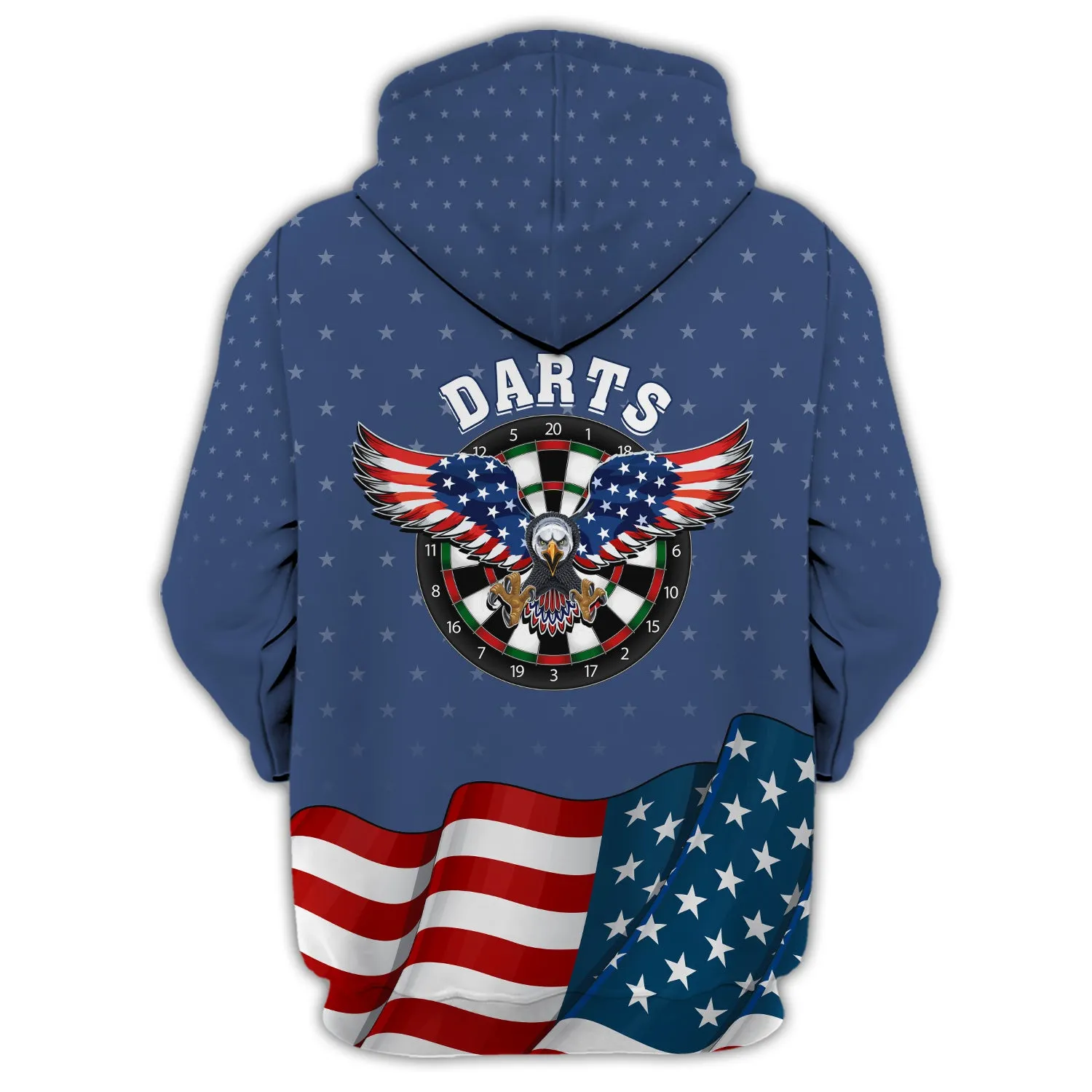 Personalized Name Darts USA 3D Printed Shirts