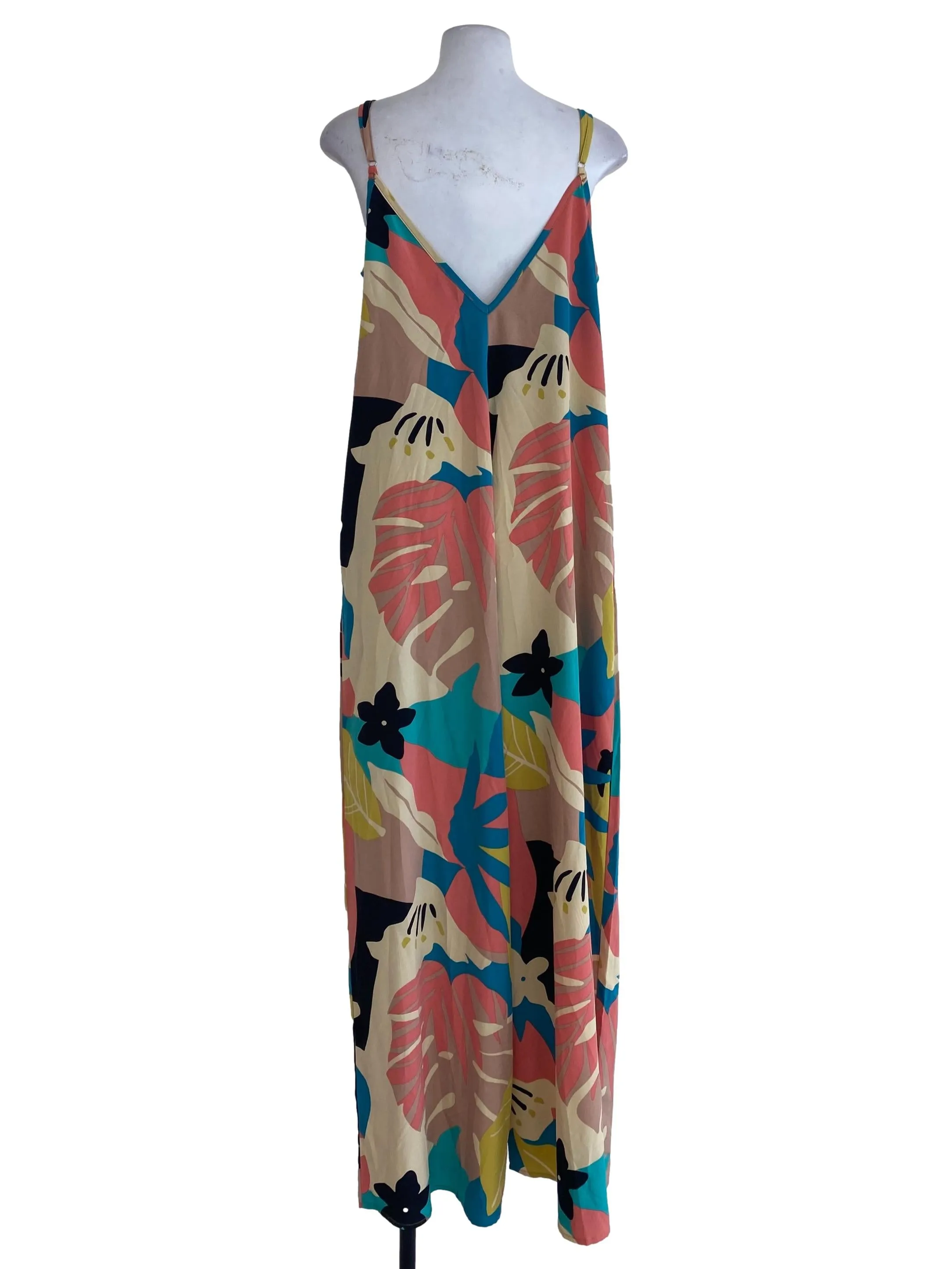 Pink Floral Jumpsuits