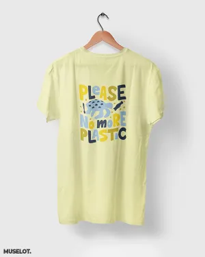 Please no more plastic printed t shirts
