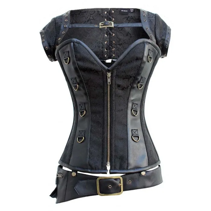 Poppy Steampunk Overbust Corset