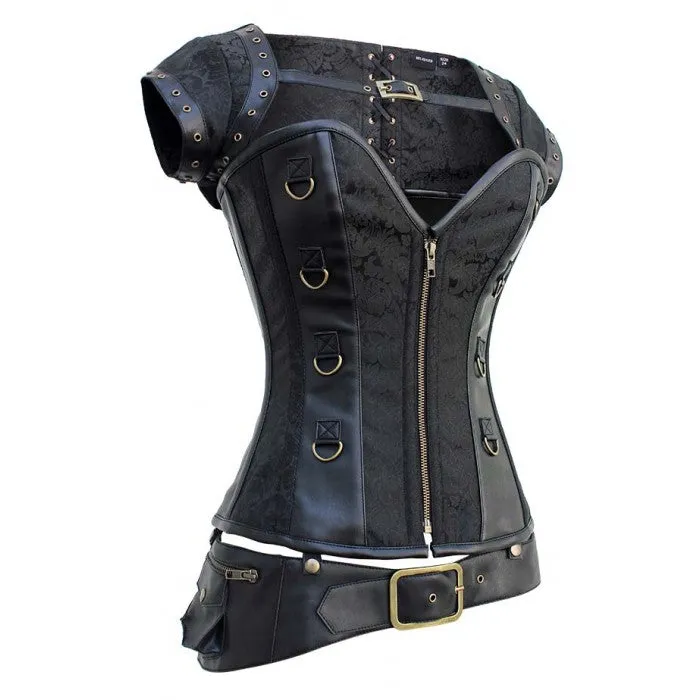 Poppy Steampunk Overbust Corset