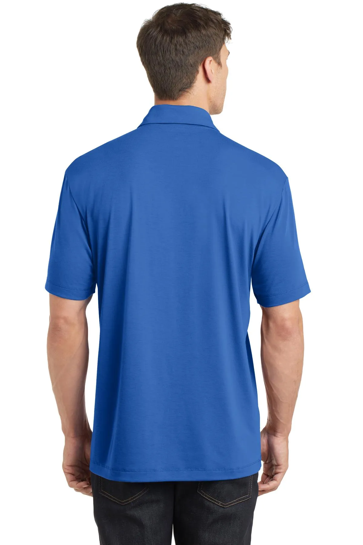 Port Authority Cotton Touch Performance Polo. K568 Strong Blue