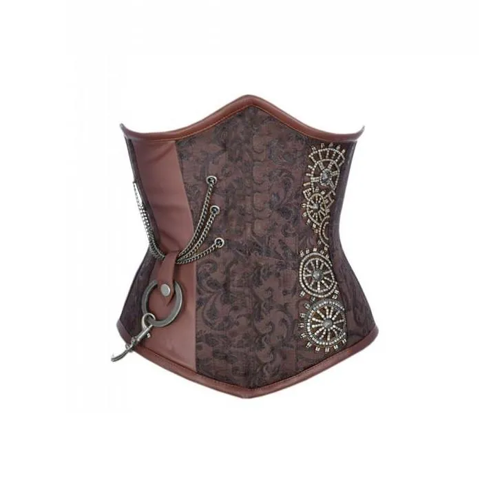 Pratt Steampunk Embroidered Corset