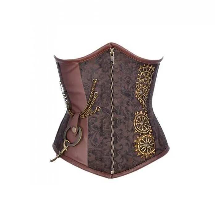 Pratt Steampunk Embroidered Corset