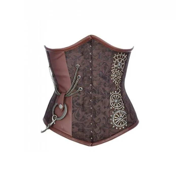 Pratt Steampunk Embroidered Corset