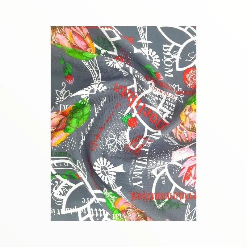 Printed Mini Matt Design 8 Afrikaans Collection 140 cm