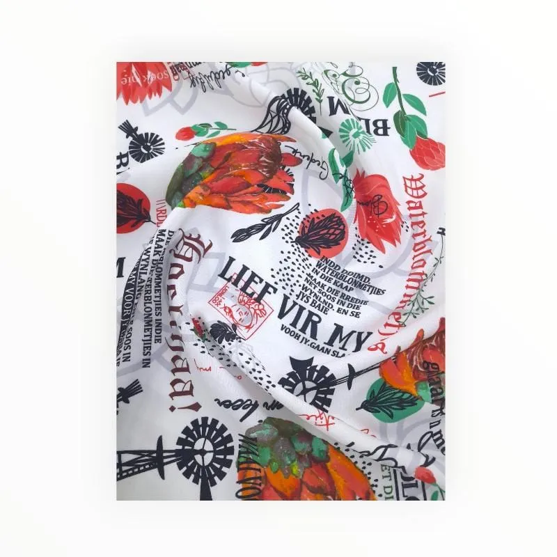 Printed Mini Matt Design 8 Afrikaans Collection 140 cm