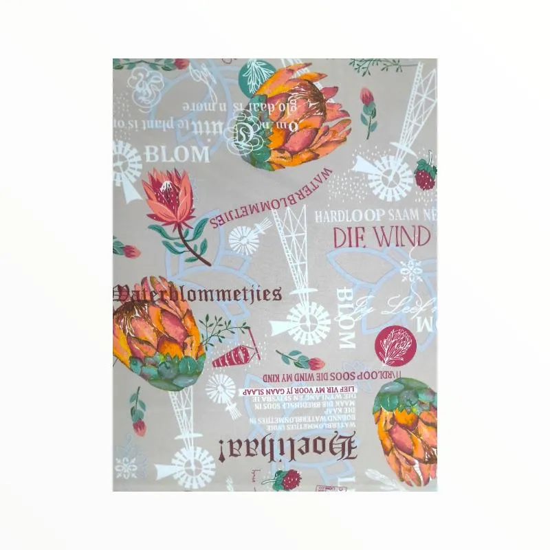 Printed Mini Matt Design 8 Afrikaans Collection 140 cm
