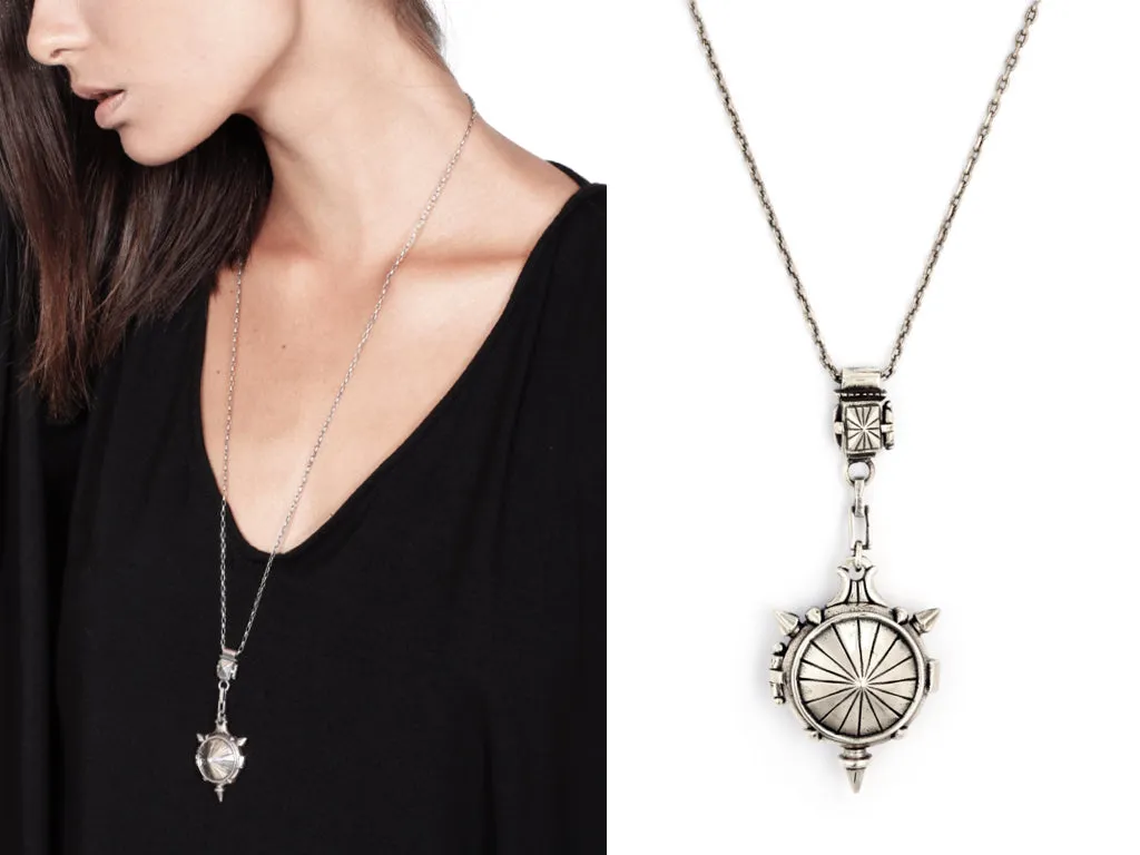 prism locket pendant