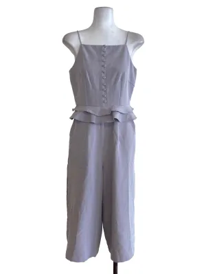 Purple Ruffle Jumpsuits