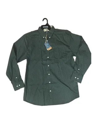 Resistol Rowell Green Button Up Shirt