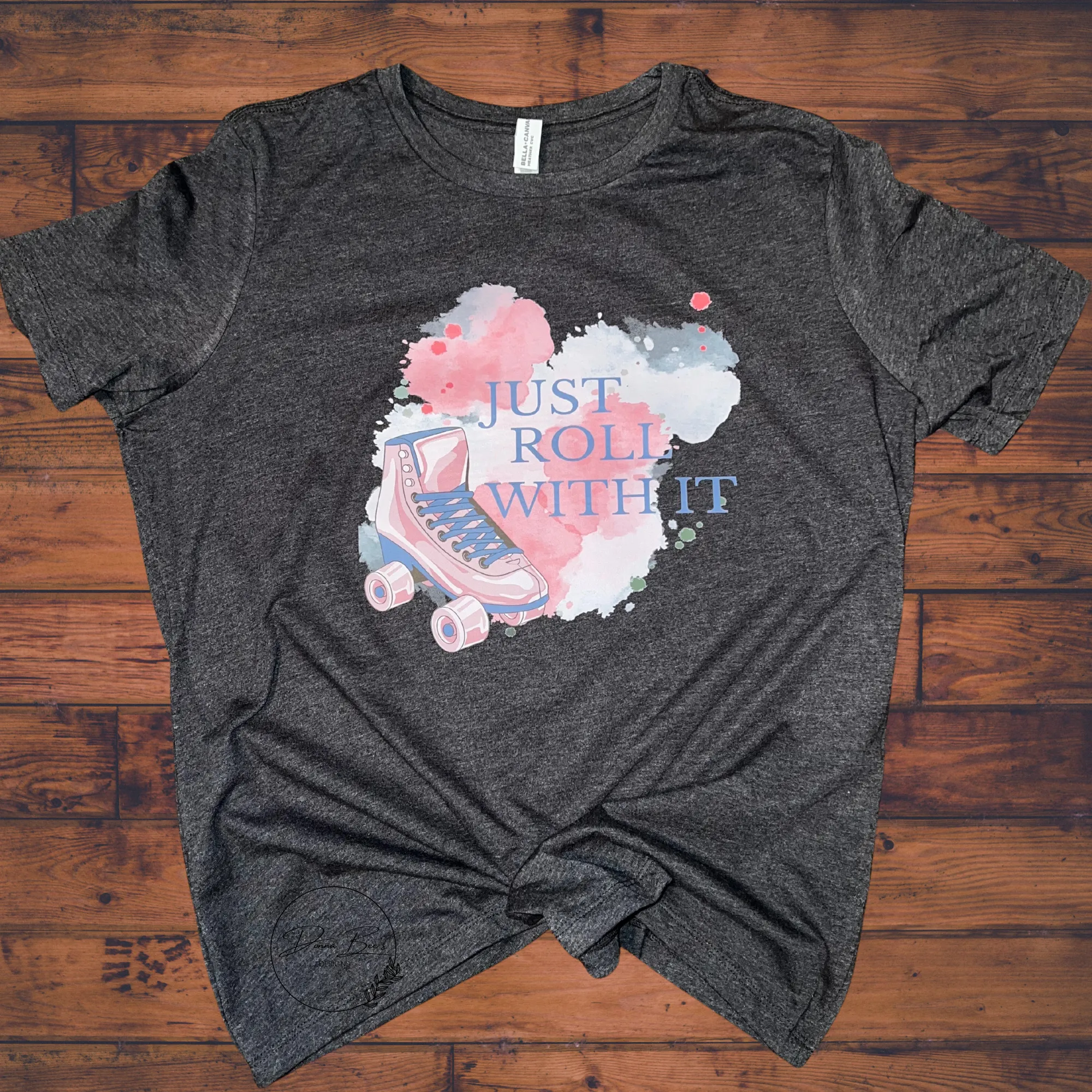Roller skating Tee | Just keep Rollin T-shirt