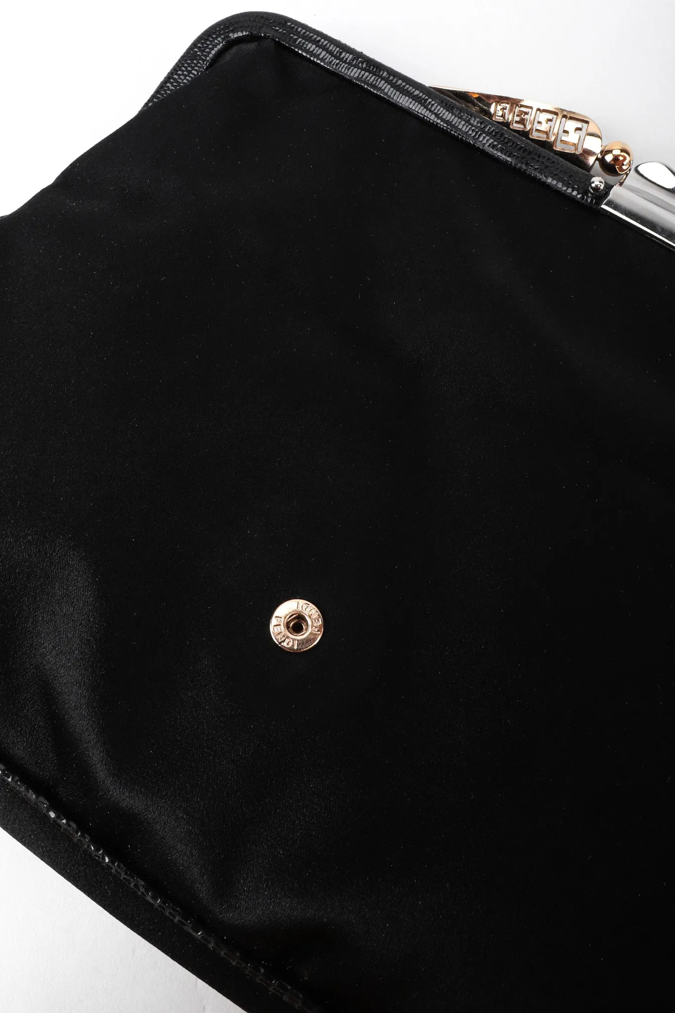 Satin Baguette Clutch