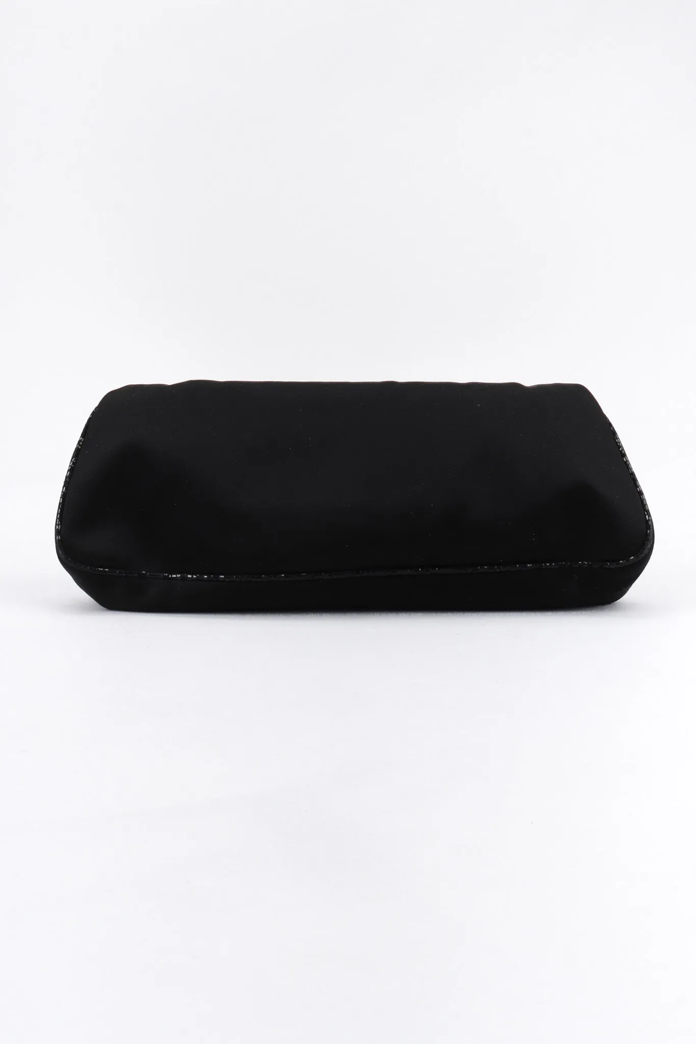 Satin Baguette Clutch