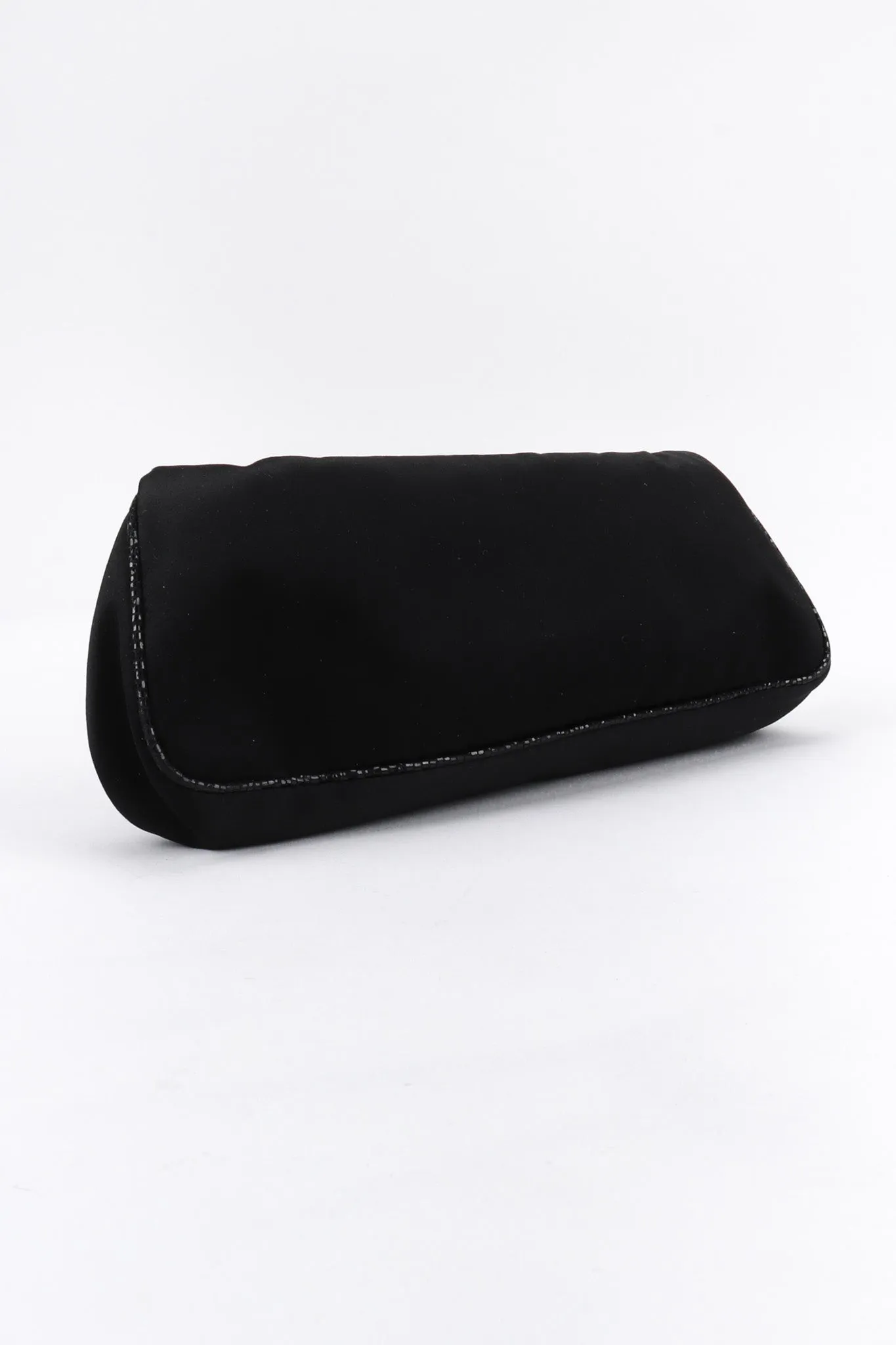 Satin Baguette Clutch