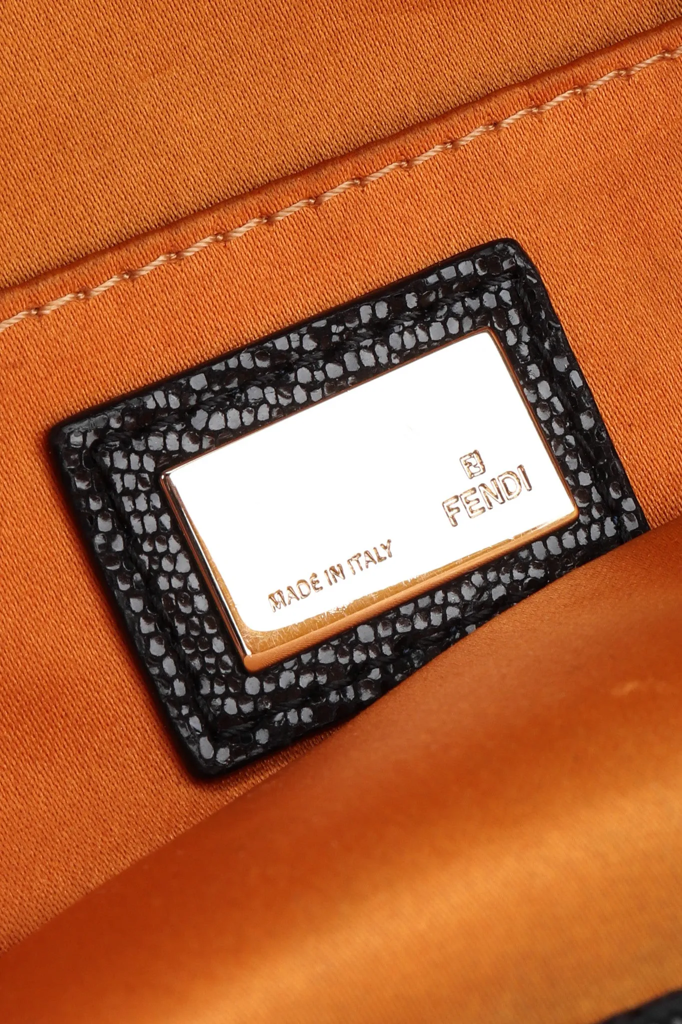 Satin Baguette Clutch