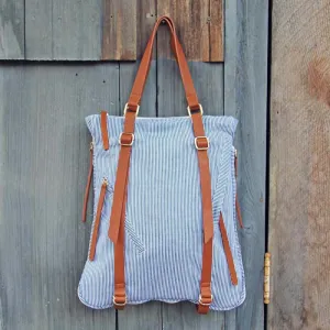 Seedling Pinstripe Tote